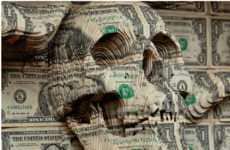Carved Currency Sculptures