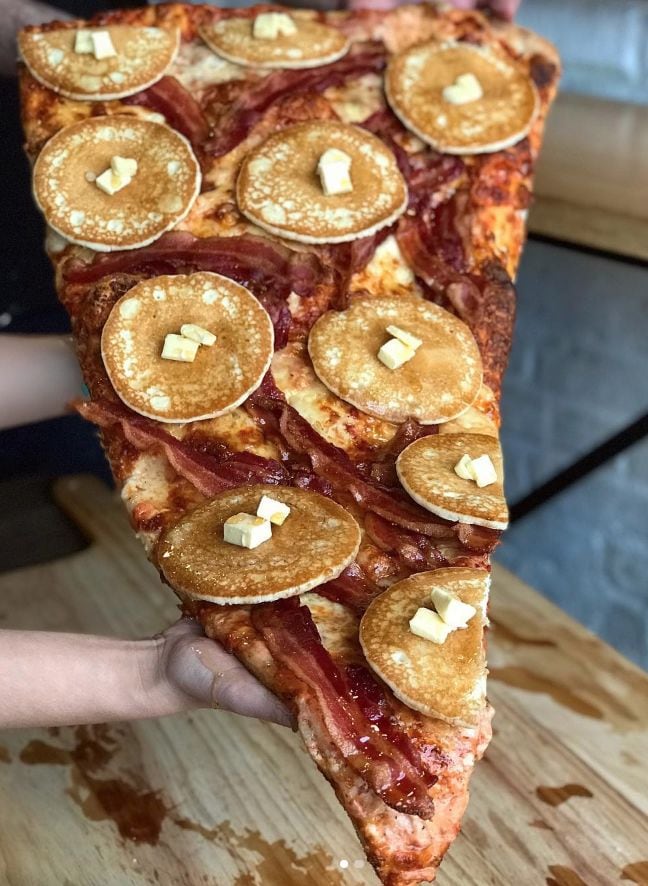 Pancake-Topped Pizzas