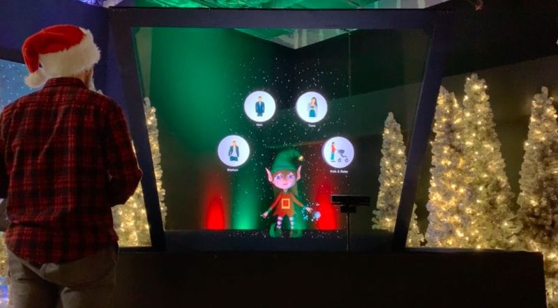 Holographic Mall Concierges