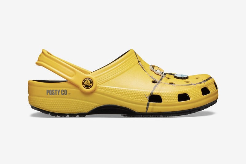 Barbed Wire Graphic Clogs