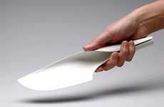 Curved Minimalism Kitchen Knives