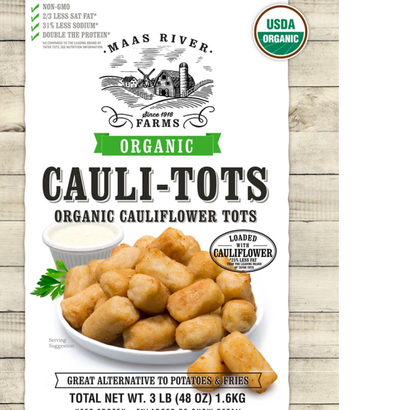 Frozen Cauliflower Tater Tots