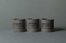 American-Made Concrete Candles