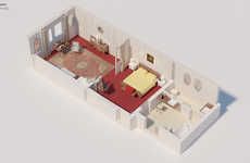 3D Hotel Floor Plans