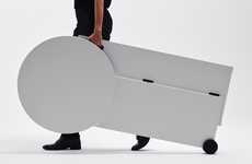 Rolling Standing Desk Tables
