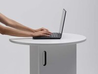 Rolling Standing Desk Tables Image 4