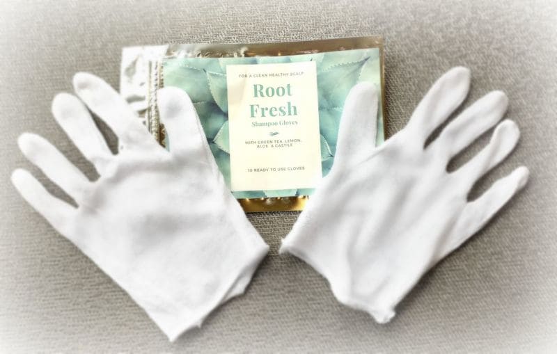 Infused Shampoo Gloves