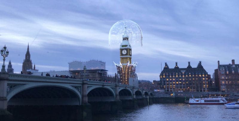 Landmark-Augmenting Social Lenses