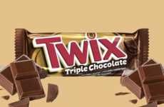 Triple Chocolate Candy Bars