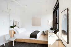 Plywood-Accented Hotel Interiors