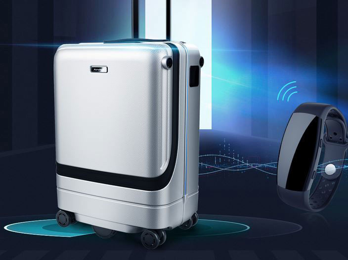 Smart Self-Following Suitcases