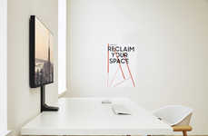 Space-Saving Desktop Monitors