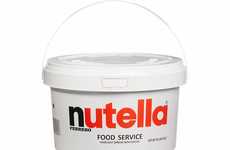 Seven-Pound Chocolate Spread Tubs
