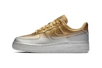 Entirely Metallic Gradient Sneakers Image 5