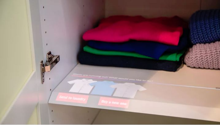 Closet-Enhancing Interactive Touch Screens
