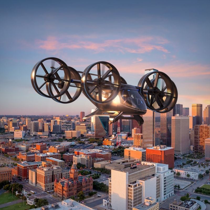 Futuristic Air Taxi Concepts