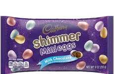 Shimmery Chocolate Eggs