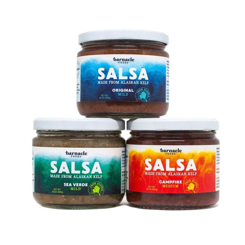 Seaweed-Based Salsas