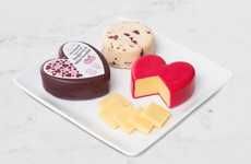 Heart-Shaped Cheeses