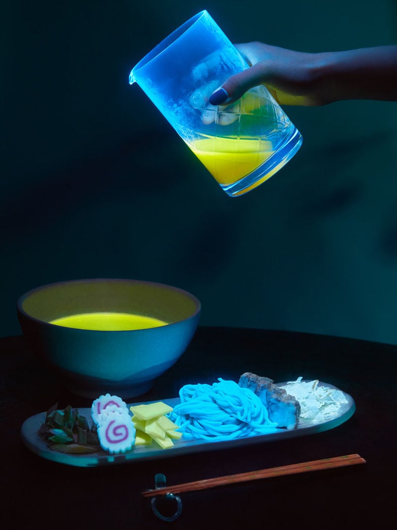 Glow-in-the-Dark Ramen Bars