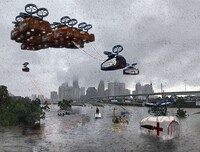 Flying Hospital Pods Image 4