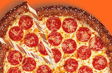 Cheesy Pretzel Crust Pizzas