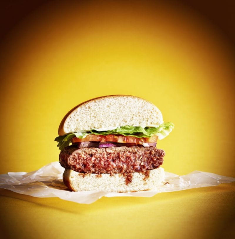 Flexitarian-Friendly Hybrid Burgers