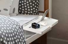 Bed-Affixed Smartphone Docks