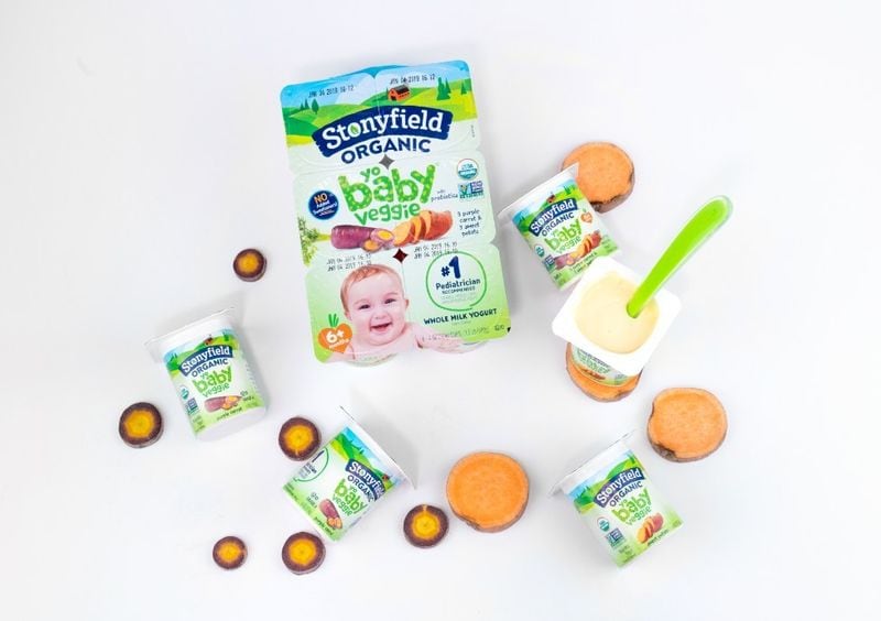 Baby-Friendly Veggie Yogurts