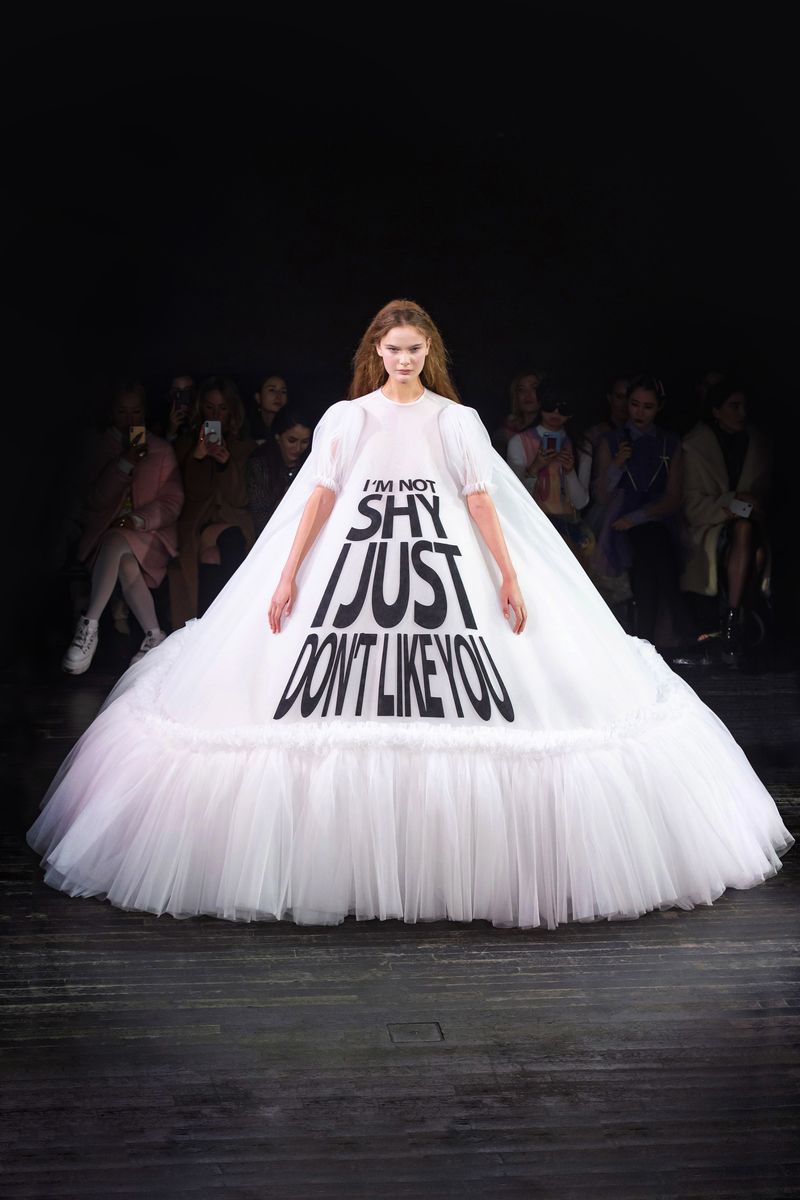 Exaggerated Contemporary Statement Dresses