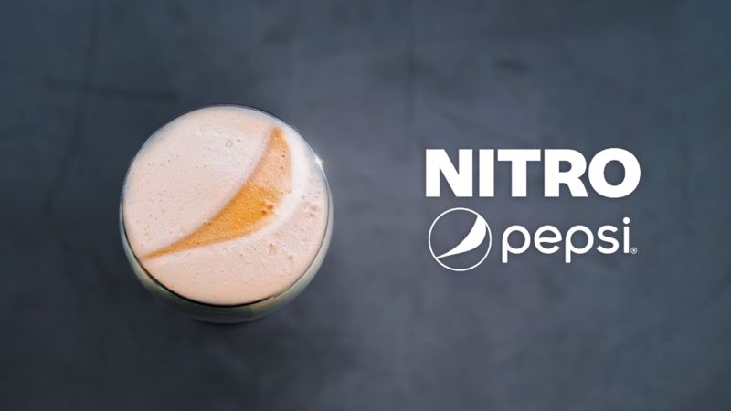 Nitrogen-Infused Soft Drinks