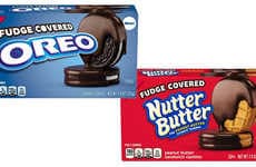 Fudge-Covered Sandwich Cookies