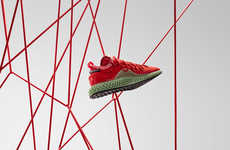 High-Tech Vibrant Running Shoes