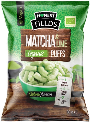 Citrusy Matcha Puffs