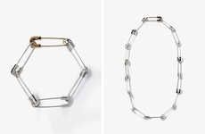 Safety Pin-Inspired Jewelry