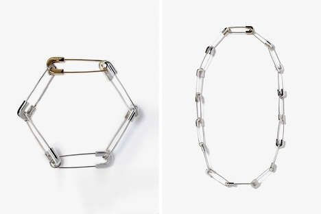 Safety Pin-Inspired Jewelry