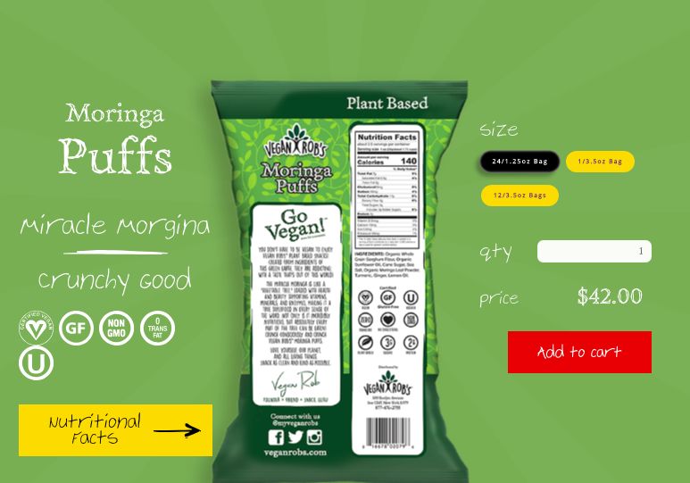 Plant-Based Crunchy Snacks