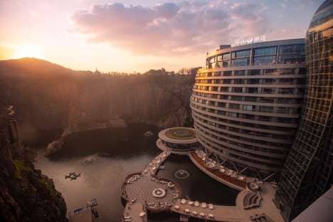 Subterranean Skyscraper Hotels
