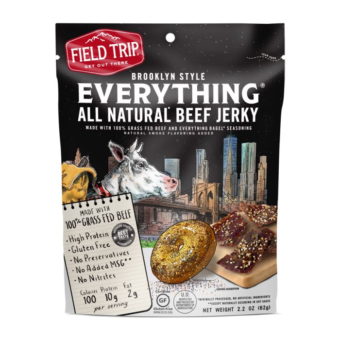 Bagel-Flavored Jerky Snacks