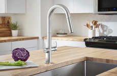 Water-Measuring Kitchen Faucets