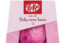Pink Cocoa Easter Eggs