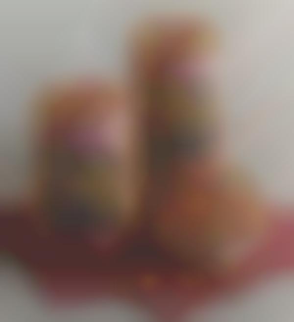 Pink Cocoa-Covered Popcorns