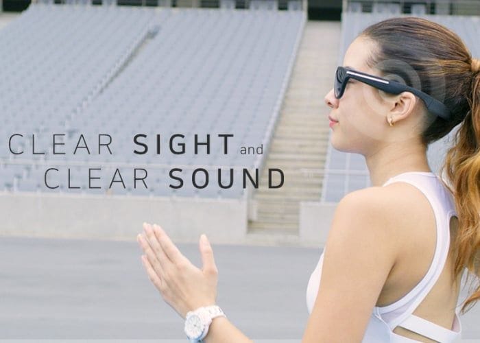 Athletic Bone Conduction Sunglasses