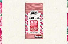 Raspberry-Infused Ruby Chocolates