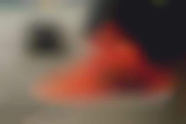 Statement-Making Orange Skate Shoes