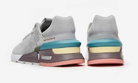 Contemporary Color-Blocked Sneakers Image 7