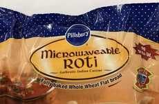 Microwavable Frozen Roti Snacks