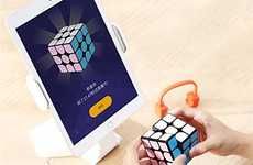App-Connected Puzzle Cubes