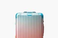 Cotton Candy-Colored Luggage