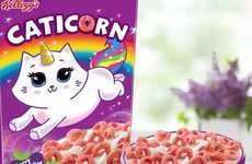 Magical Feline-Inspired Cereals